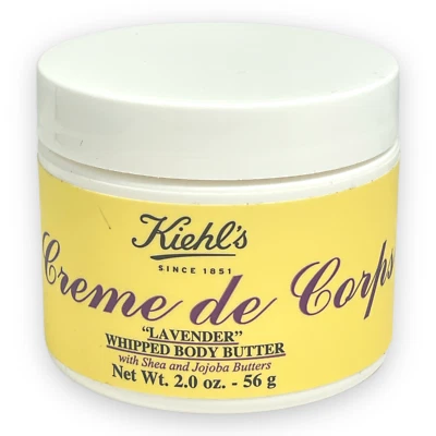 KIEHL'S Creme De Corps "Lavender" Whipped Body Butter 2.0oz./56g NEW - Image 1 of 2