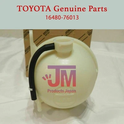 Tanque de reserva de radiador TOYOTA ESTIMA PREVIA 1991-99 16480-76013 nuevo Japón genuino Foto 1 de 2