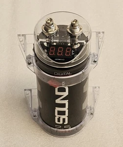 SoundBox SCAP2D, 2.5 Farad Digital Capacitor for Car Audio - 2500 Watts  - Picture 1 of 10