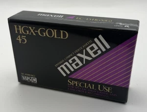 Videocámara casete Maxwell HGX-GOLD 45 uso especial EC-45HGX (G) - Imagen 1 de 4