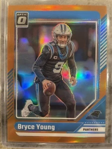 2024 Donruss Optic #26 Bryce Young Carolina Panthers Orange Prizm /249 - Bild 1 von 2