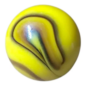 Vintage Peltier NLR“Bumblebee” Marble Collectors Condition-AV- Miller Swirl - Picture 1 of 5
