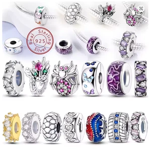 Charms Anhänger Stopper Freundschaft Frau Geschenk Armband 925 Sterling Silber - Bild 1 von 53