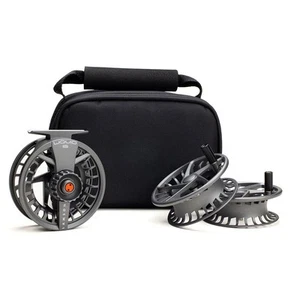 LAMSON Liquid S 3-Pack Fly Fishing Reel & Spools - .5 - Smoke - Picture 1 of 1