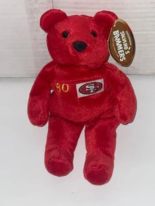 NEW 1999 JERRY RICE # 80 SALVINO’S BAMMERS NFL BEANIE BEAR w TAG - Picture 1 of 2