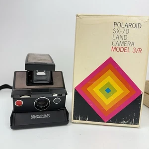 Polaroid SX-70 Model 3 Land Camera Folding SLR Instant Film Vintage - UNTESTED - Picture 1 of 18
