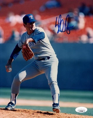 Nolan Ryan Signed 8x10 MLB Texas Rangers Glossy Photo - JSA Authentication - Image 1 of 3