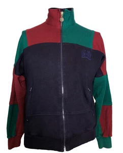 VTG Christian Dior Monsieur Track Jacket Men's M Blue Green Red Color Block - Picture 1 of 11