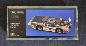 Verlinden Productions Kit #359 - 1:48 scale US Navy Carrier Fire Tractor (Large) - Picture 1 of 3