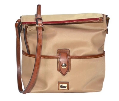 Dooney & Bourke Wayfarer Camden Hobo Crossbody Nylon Leather Shoulder Bag Purse - Image 1 of 4