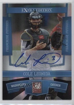 2010 Donruss Elite Extra Edition Franchise Futures Signatures Cole Leonida Auto - Image 1 of 2