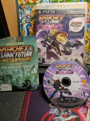 🔥 Ratchet and Clank NEXUS PlayStation 3 PS3 - 2013 - with Insert TESTED!! 🔥 - Image 1 of 4