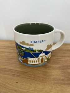 SHARJAH Starbucks Kaffeetasse Becher 14oz You Are Here Collection Sand Dunes Desert - Bild 1 von 10