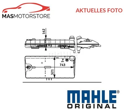 KÜHLMITTEL AUSGLEICHSBEHÄLTER MAHLE ORIGINAL CRT 50 000S I NEU OE QUALITÄT - Image 1 of 4