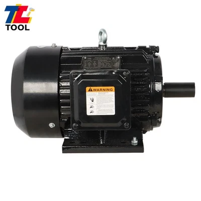 Electric Motor 1800RPM 5 HP 3 Phase 184T Frame TEFC Severe Duty 230/460V - Image 1 of 4