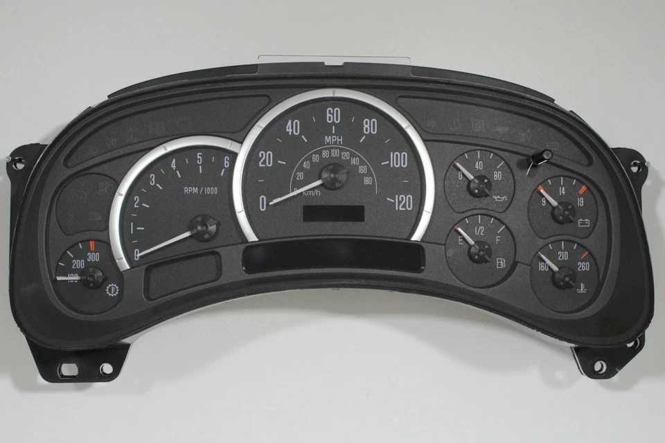 03-06 GENUINE GM OEM STOCK CADILLAC  ESCALADE CLASSIC STYLE COMPLETE CLUSTER WB - Image 1 of 1