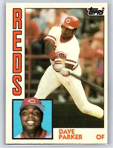 1984 Topps Traded Dave Parker #90T Cincinnati Reds Hall of Fame - Picture 1 of 2