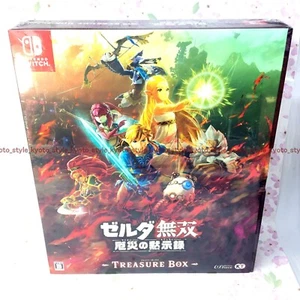 NEW Nintendo Switch Hyrule Warriors Age of Calamity Treasure Box Limited 00275JP - Picture 1 of 11