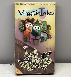 VeggieTales Josh & Big Wall! VHS Video Tape Kids Christian GOD Jesus Obedience - Picture 1 of 13