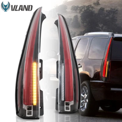 LH+RH LED Tail Lights Rear For 2007-2014 Tahoe GMC Yukon Chevrolet Suburban 1500 Foto 1 de 4