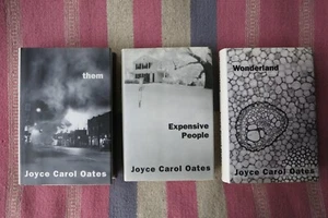 Lot Of 3 Joyce Carol Oates 1993 Book Club HD/DJ "Them" "Expensive" "Wonderland" - Picture 1 of 5
