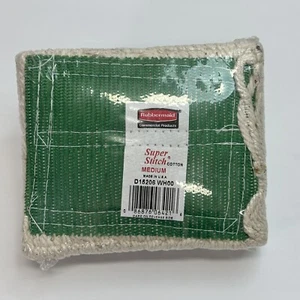 Rubbermaid Mop Commercial Products Head Super Stitch Medium D15206 WH00 - Picture 1 of 4