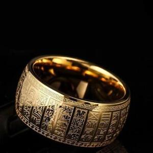 Asian Magic Ring Taoist Yin Yang Bagua Spinner Ring Jewelry Feng Shui Talisman