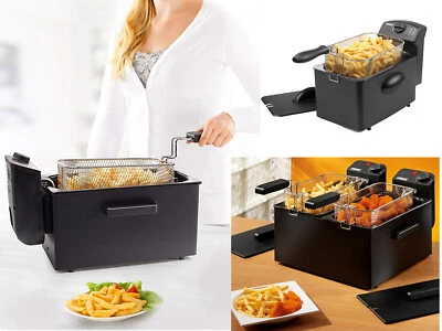 PRINCESS Cold Zone Oil Deep Fryers Gourmet, Schnitzel & Fries Deep Fry with Fat - Image 1 of 4