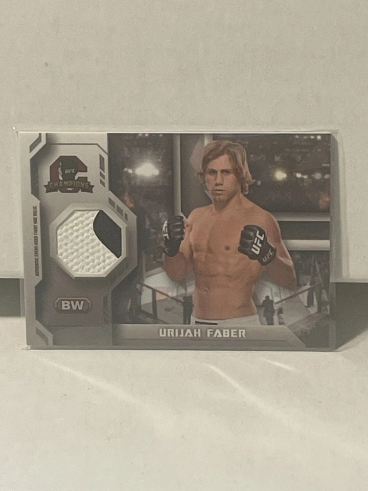 Urijah Faber UFC, чемпионы FMR-UF Topps 2014 коврик реликвия - Изображение 1 из 1
