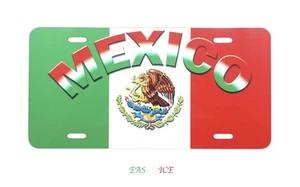 Mexico License Plate Automobile Car Truck Virgin Mary Guadalupe Latino Aztec - Bild 1 von 2