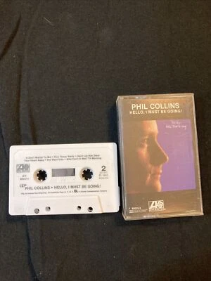 Vintage Original Phil Collins. “Hello,I Must Be Going!” Cassette 80035-4. 1982 - Image 1 of 4