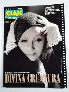 Ciak Cinema n.5 anno 1990 Greta Garbo nella collezione Kobal Divina Creatura - Picture 1 of 1