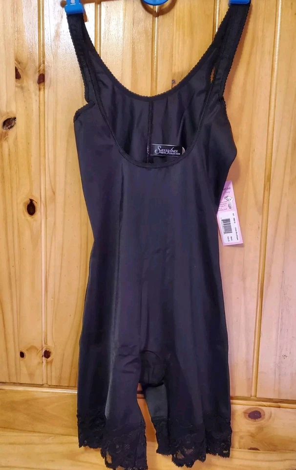 Body Sassybax Underbrax Modelador Estilo EBS 02 Pequeño Negro Nuevo con Etiquetas Foto 1 de 1