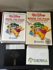 Winnie the Pooh In the Hundred Acre Wood Disk w Manual for TANDY SIERRA Game EUC