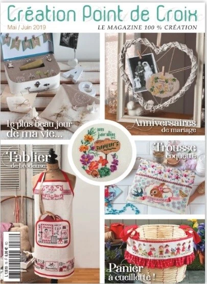 French cross stitch magazine Creation point de croix No.76 - Image 1 of 1