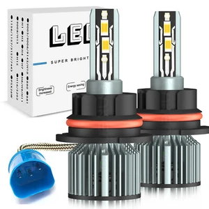 Led headlight bulbs high low beam Conversion Kit 6000K Super Bright Xenon White - Picture 1 of 94