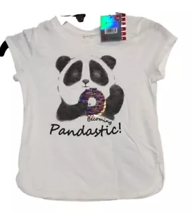 MEMBERS MARK PANDA KURZÄRMLIGES MY FAVORITE T-SHIRT GRÖSSE 7/8 NEU MIT ETIKETT - Bild 1 von 3