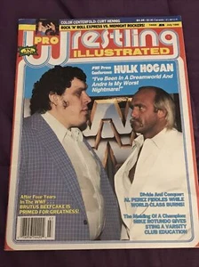Revista Pro Wrestling Illustrated PWI 1988 WWF WWE NWA Andre Giant Hulk Hogan - Imagen 1 de 6