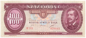Ungheria 100 fiorini 1995 UNC - Foto 1 di 2