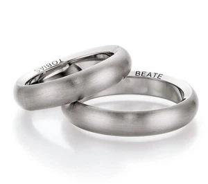 DISEÑO MADURO - ELEGANTES ANILLOS DE BODA / BRONCE - PLATINO - GRAN SELECCIÓN EN TIENDA - Imagen 1 de 1