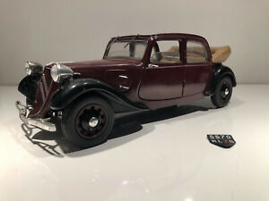 1/18 SOLIDO Voiture Miniature CITROËN TRACTION TYPE 11 B 1938