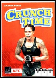 Donruss UFC #5 2022 Amanda Nunes Crunch Time - Imagen 1 de 2