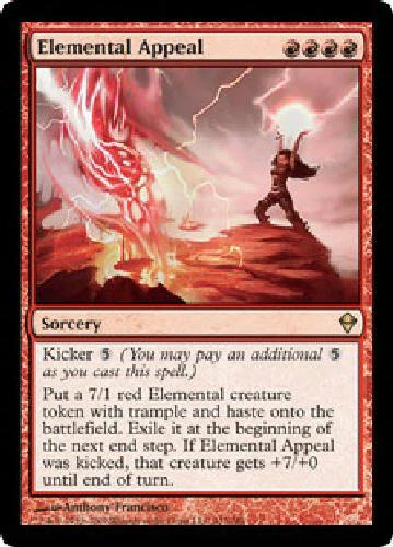 ELEMENTAL APPEAL Zendikar MTG Magic the Gathering Cards DJMagic - Image 1 of 1