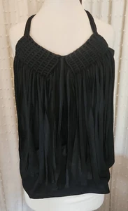 Rock 47 by Wrangler western fringed tank top - Picture 1 of 13