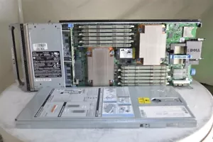 DELL PowerEdge M610 HHB001 Server Blade 2*INTEL XEON X5650 2.67GHz 48GB - Picture 1 of 7