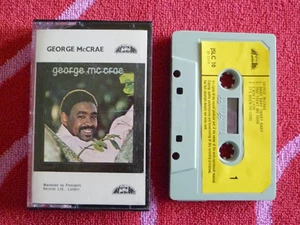 GEORGE MCCRAE Self Titled CASSETTE TAPE Jay Boy 1975 DISCO Paper Labels UK - Picture 1 of 2