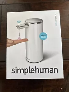 Simple Hunan ST1045 Rechargable SENSOR pump For Liquid Soap or Sanitizer WHITE - Picture 1 of 6