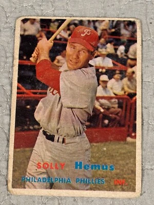 1957 Topps - #231 Solly Hemus FRGD .O82 - Image 1 of 2