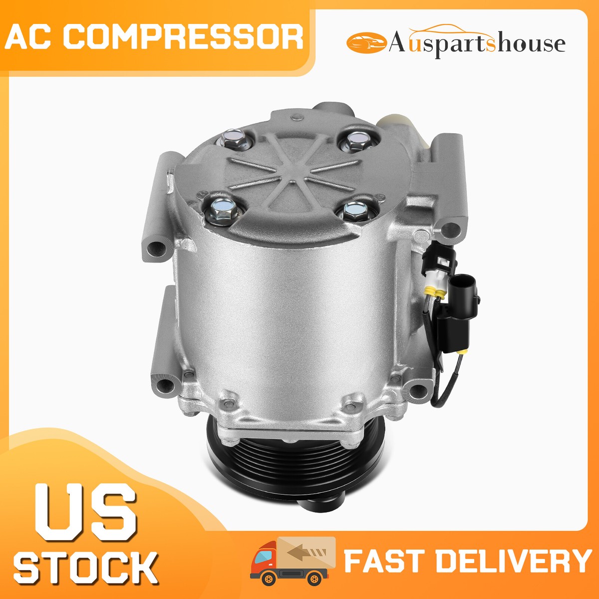 A-Premium AC Compressor Clutch Kit For Mitsubishi Eclipse, Galant, Endeavor - 2.4L & 3.8L