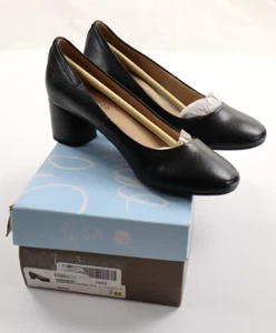 LifeStride Women's 7M Josie Black Pumps Heel Shoes - Picture 1 of 11
